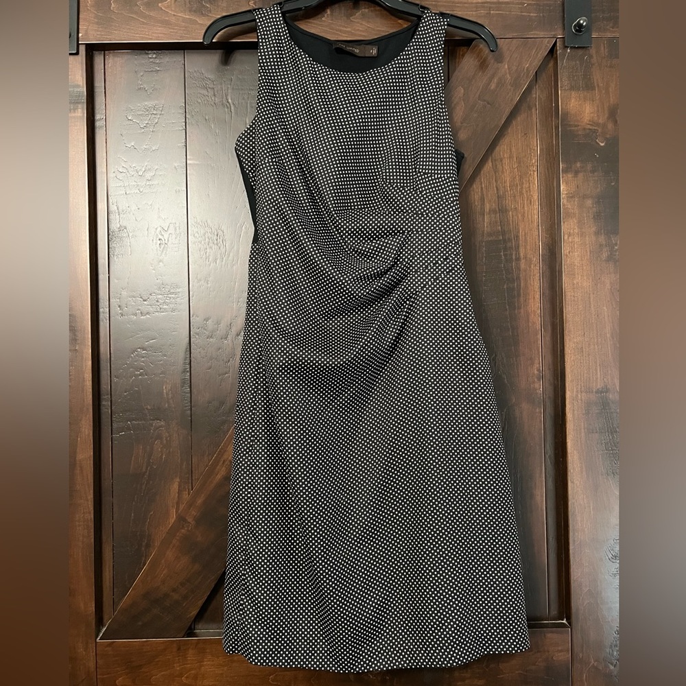 The Limited Black and White Polkadot Dress